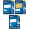 Avery White Address Labels with Permanent Adhesive, Sure Feed, 3 Sizes: 1"x 2 5/8" (300 Labels,18160), 2"x 4" (100 Labels,18163), 2/3"x 1 3/4" (600 Labels,18294), 1 Pack of Each, 1,000 Labels Total